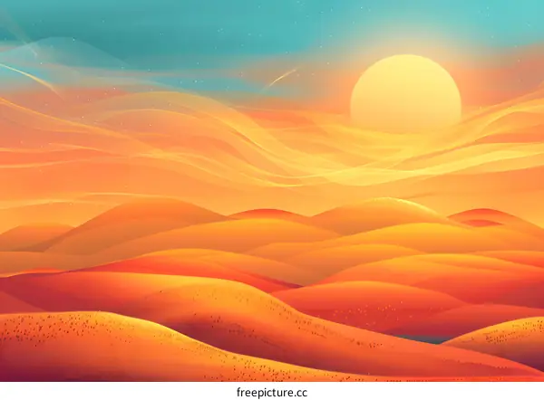 Desert Sunset