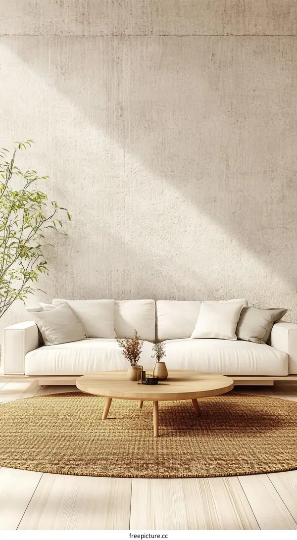 Modern Minimalist Living Room Interior Design