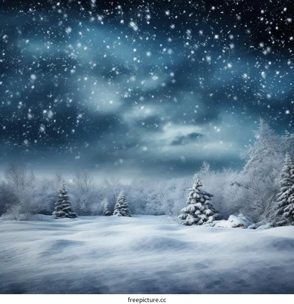 Winter Wonderland Forest