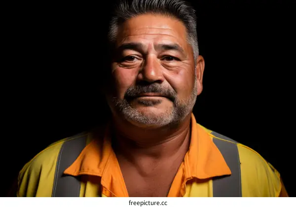Portrait of a construction worker