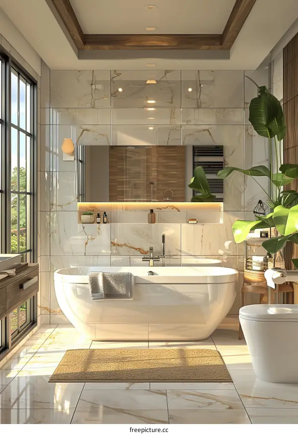 Modern Luxury Bathroom Interior Design