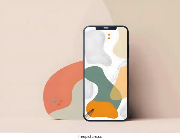 Abstract Art Mobile Phone Wallpaper Design