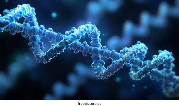 DNA Double Helix Structure Illustration