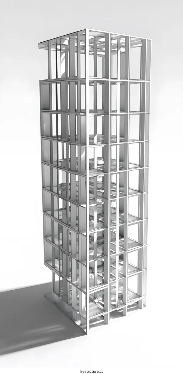 Architectural Design of a Modern Skyscraper