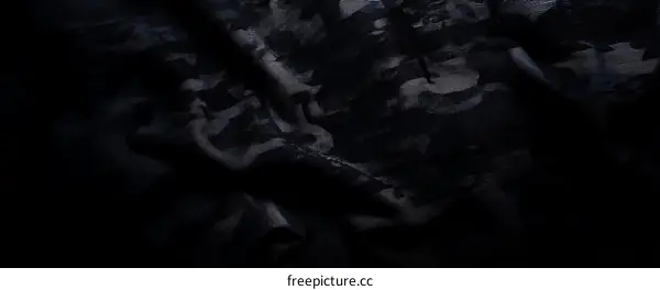 Dark Camo Fabric Texture Close Up