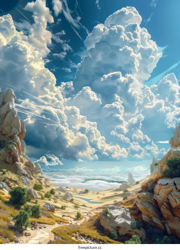 Mesmerizing Desert Oasis