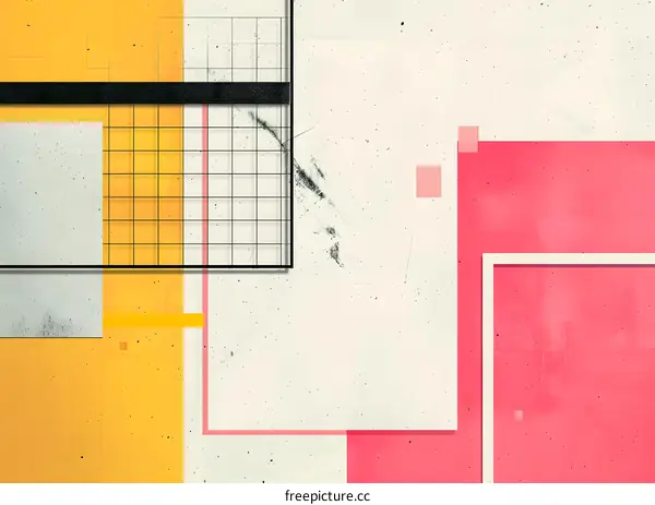 Abstract Geometric Shapes Art  Design Background