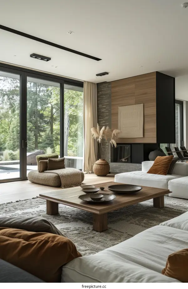 Modern Minimalist Living Room Interior Design