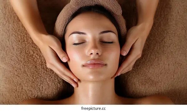 Relaxing Facial Massage for Radiant Skin