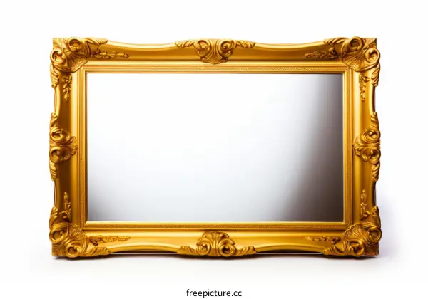 Ornate Gold Gilded Picture Frame