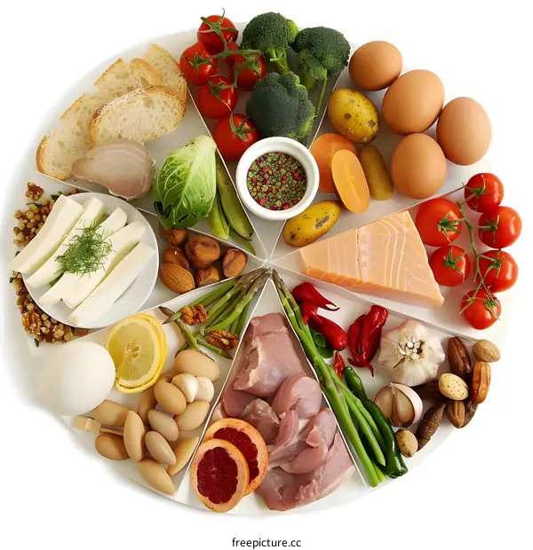 Healthy Food Plate Diet Plan for Weight Loss