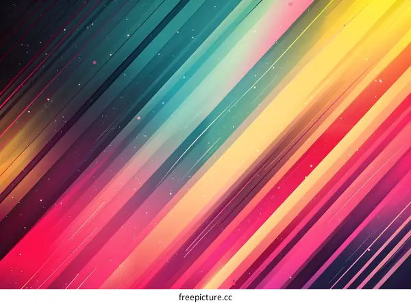 Colorful diagonal stripes background