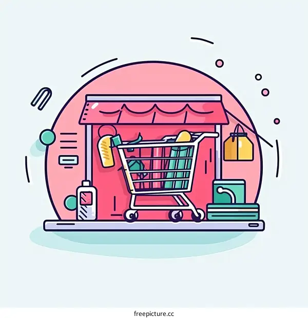 E-Commerce Illustration