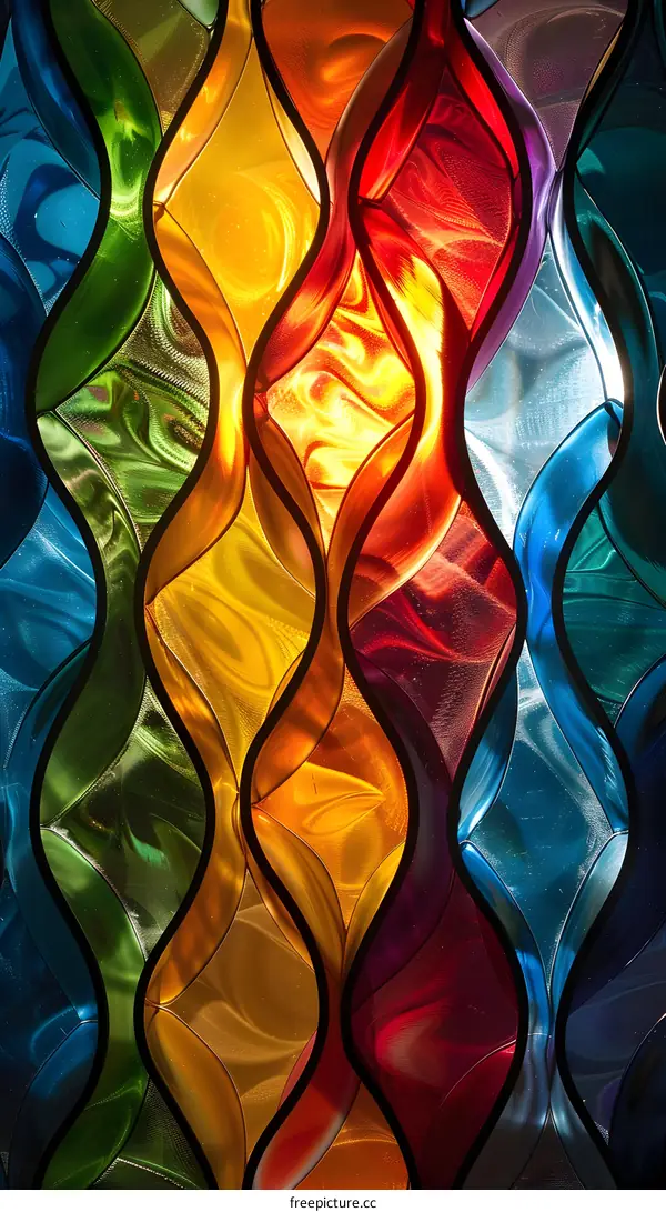 Stained glass window