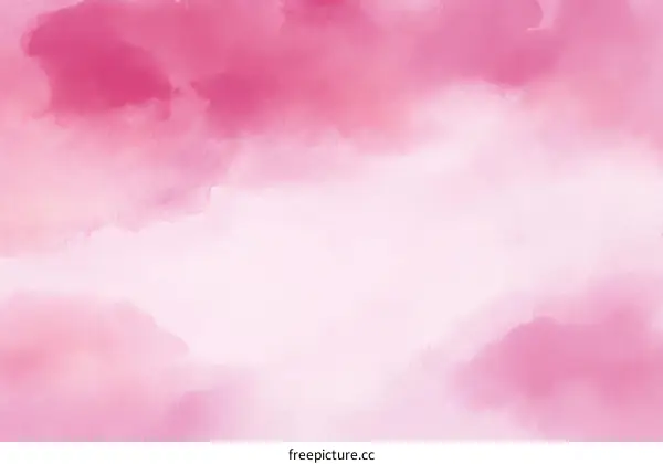 Delicate Watercolor Pink Background Design