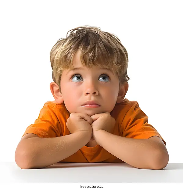 Portrait of a young boy