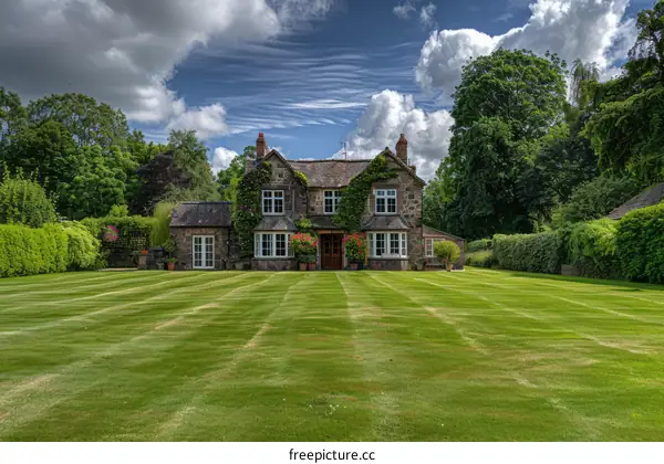 A Beautiful Stone Cottage in the Countryside