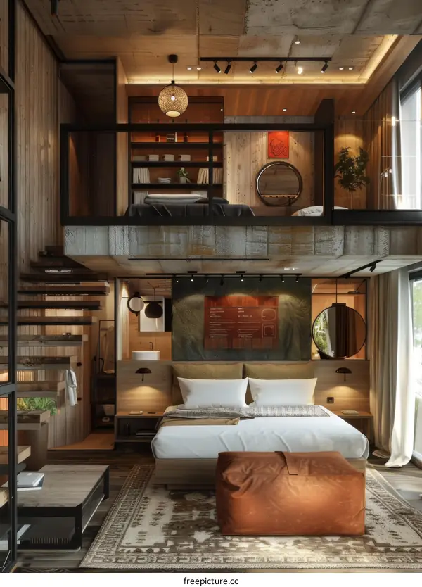 Minimalist Loft Apartment Interior Design