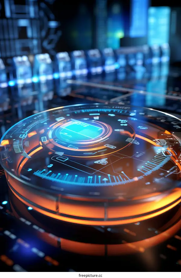 Futuristic Technology Background