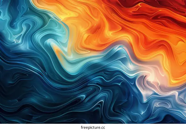 Mesmerizing Fluid Art in Motion
