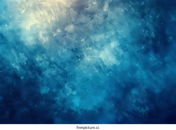 Abstract Blue Grunge Texture Background
