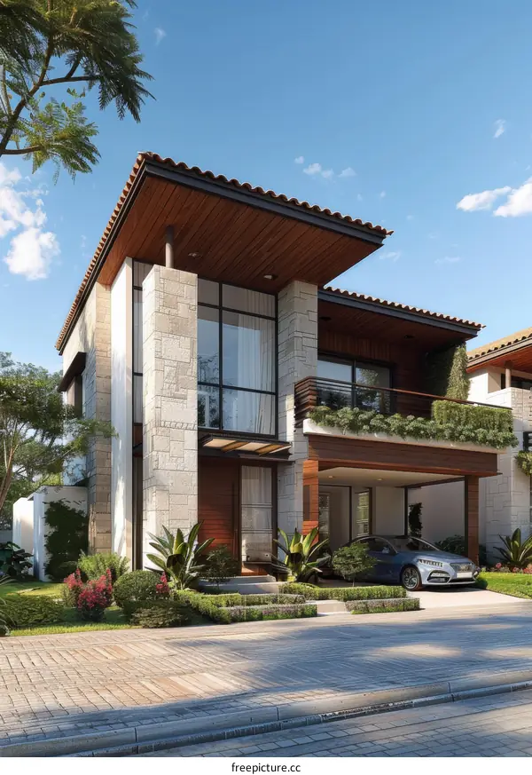 Modern Spanish Villa with Luxury Amenities and Stunning Views