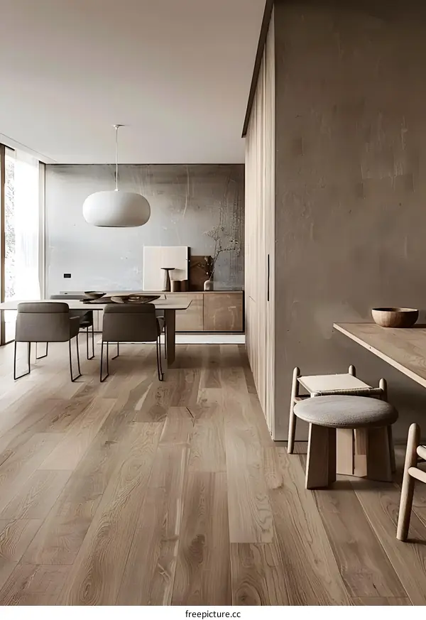 Minimalist Modern Interior Design Dining Room