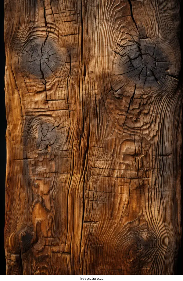 Textured Wood Grain Background