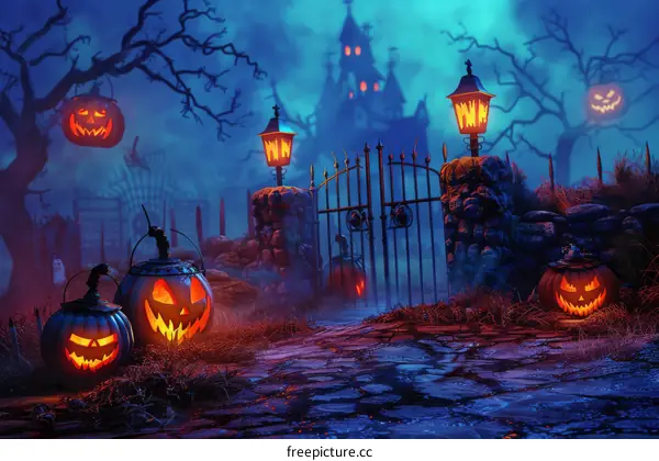 Eerie Halloween Night