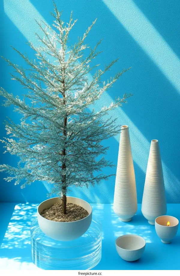 Elegant Decorative Plant in a Stylish Bowl