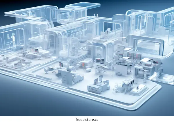 Futuristic Laboratory