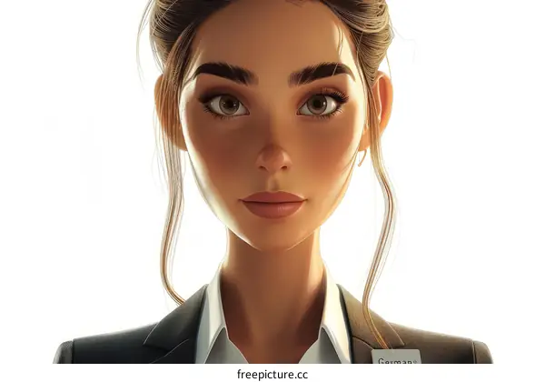 Professional Headshot of a Beautiful Young Businesswoman