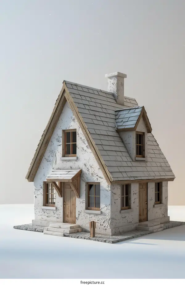 Charming Small Cottage House Exterior Design