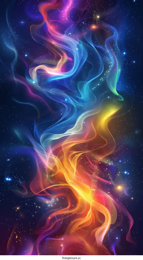 Cosmic Canvas: Vibrant Nebulae in Space