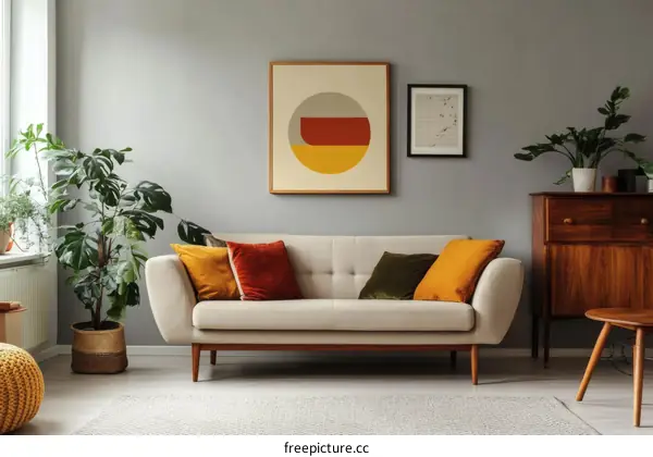 Modern Minimalist Living Room Interior Design