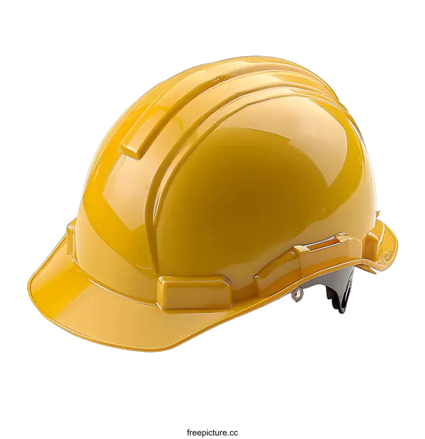 [Transparent Background PNG]Yellow Hard Hat Safety Equipment