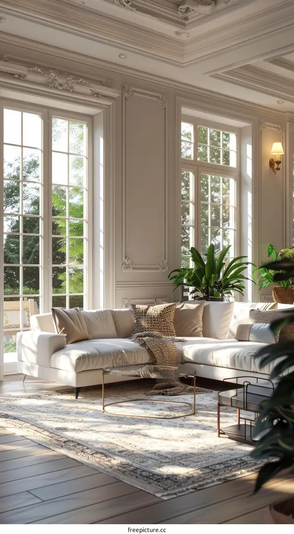 European-style living room