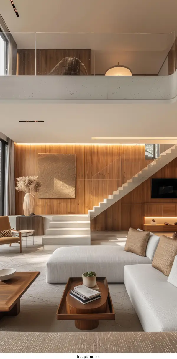 Bright and Airy Modern Home With Natural Wood Accents