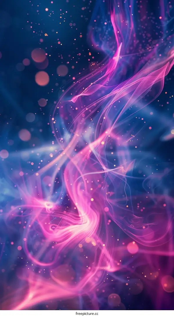 Colorful smoke background