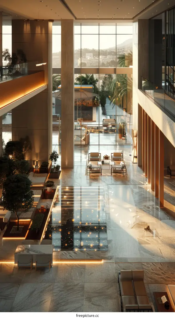 Modern Luxurious Lobby Interior Design