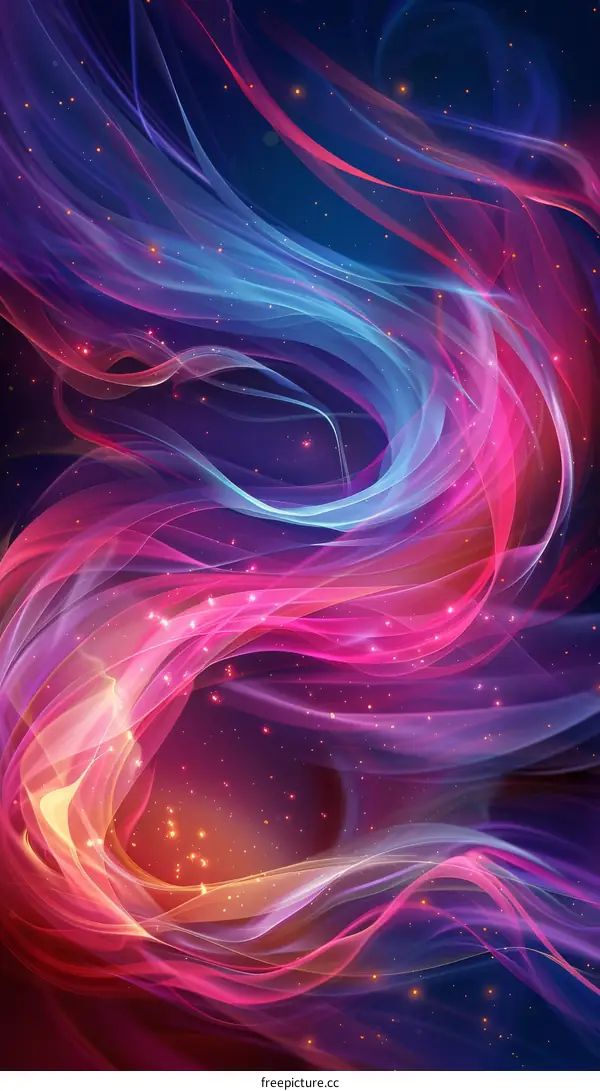 Vivid Nebula's Embrace