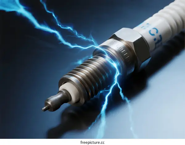 Spark Plug with Electrical Discharge for Internal Combustion Engine