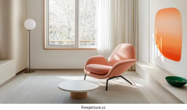 Modern Minimalist Living Room Interior Design