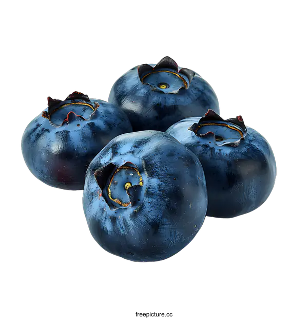 [Transparent Background PNG]Blueberries