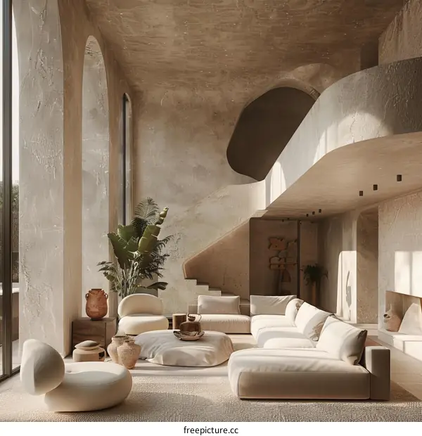 Modern Minimalist Interior Design Living Room