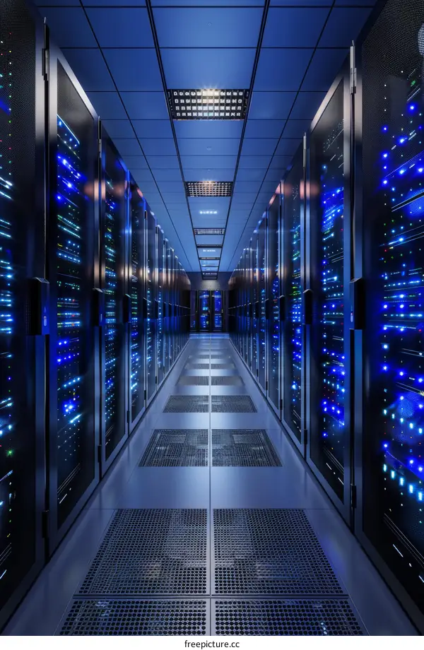 Server Room Data Center Network Technology Infrastructure