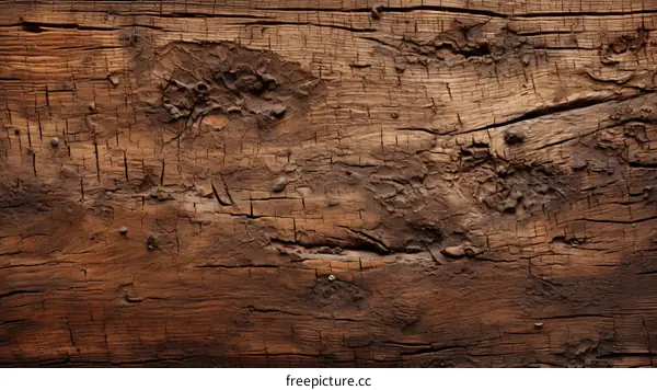 Rustic Wooden Texture for Background