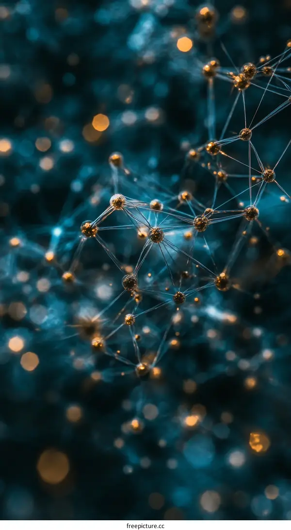 Abstract Network Connection Illustration