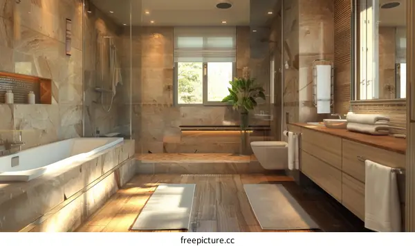 Modern Luxury Bathroom Interior Design