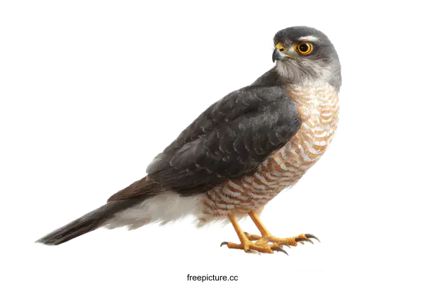 [Transparent Background PNG]Raptor in a Studio Shot